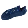MARCOLIANI PIMA COTTON SAILBOAT INVISIBLE SNEAKER SOCK - NAVY