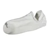 MARCOLIANI PIMA COTTON SOLID COLOR INVISIBLE SNEAKER SOCK - WHITE