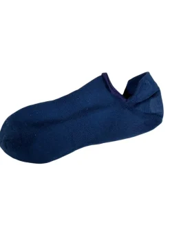 MARCOLIANI PIMA COTTON SOLID COLOR INVISIBLE SNEAKER SOCK - ROYAL BLUE
