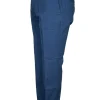 MASON'S MEN’S PANAMA PANTS - MARINE BLUE