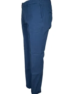 MASON'S MEN’S PANAMA PANTS - MARINE BLUE