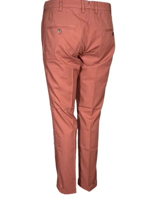 MASON'S MEN’S PANAMA PANTS - SEA PINK