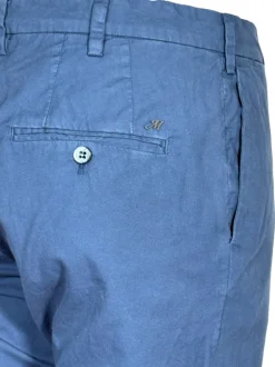 MASON'S MEN’S PANAMA PANTS - MARINE BLUE