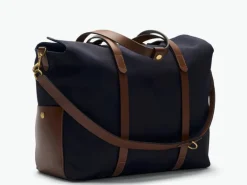MISMO M/S MEGA TOTE - PIONEER BLUE/CUOIO
