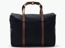 MISMO M/S MEGA TOTE - PIONEER BLUE/CUOIO