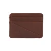 ORSYN YOSEMITE CARD CASE WALLET - CHOCOLATE OIL TAN