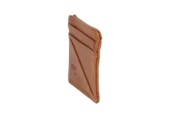 ORSYN YOSEMITE CARD CASE WALLET - CARAMEL OIL TAN