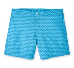 PETER MILLAR CUBE SWIM TRUNK - MARINA BLUE