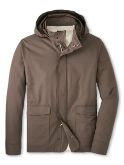 PETER MILLAR DISCOVERY FIELD JACKET - BIRCH