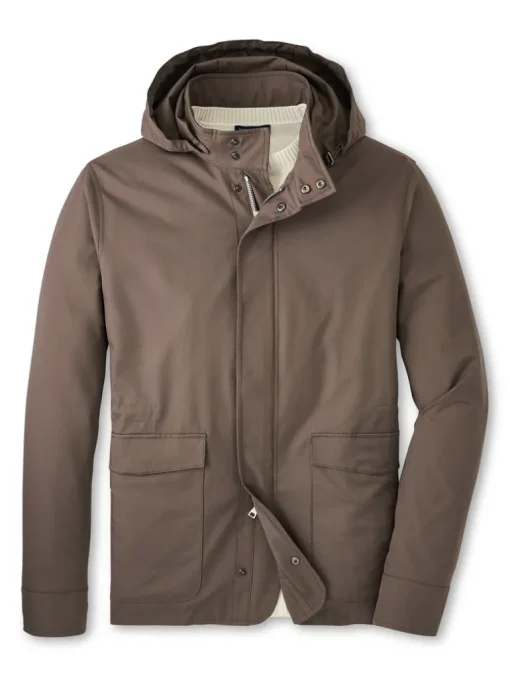 PETER MILLAR DISCOVERY FIELD JACKET - BIRCH