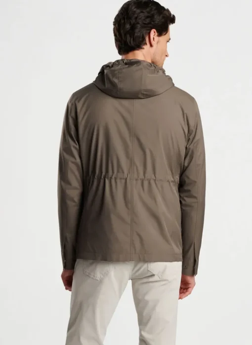 PETER MILLAR DISCOVERY FIELD JACKET - BIRCH
