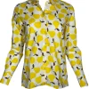 ROBERT FRIEDMAN SHIRT - YELLOW PEARS