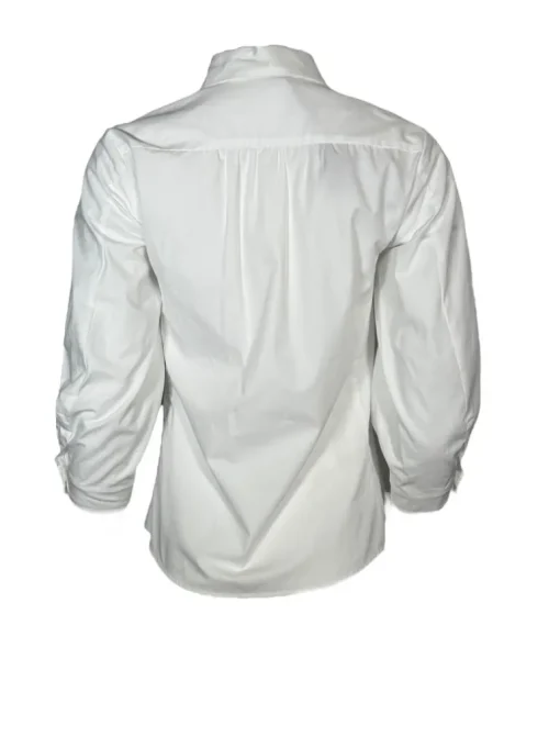 ROSSO 35 EMBROIDERED SHIRT - WHITE