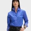 SARAH ALEXANDRA SIGNATURE SHIRT - BLUE LAGOON
