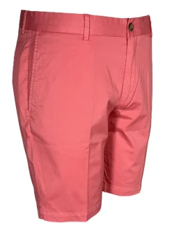 SCOTT BARBER MEN’S SAVANNAH TWILL SHORT - NANTUCKET RED