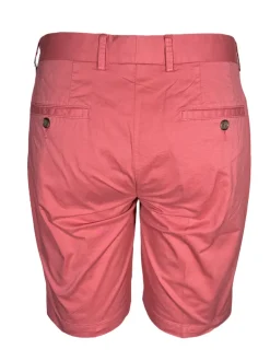 SCOTT BARBER MEN’S SAVANNAH TWILL SHORT - NANTUCKET RED