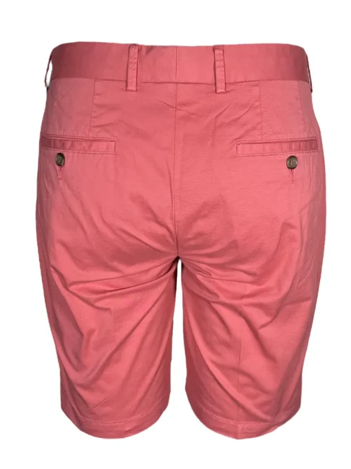 SCOTT BARBER MEN’S SAVANNAH TWILL SHORT - NANTUCKET RED