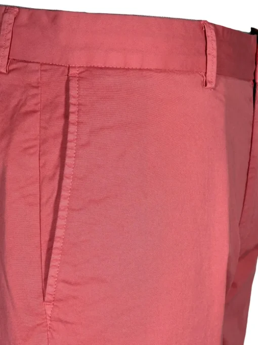SCOTT BARBER MEN’S SAVANNAH TWILL SHORT - NANTUCKET RED