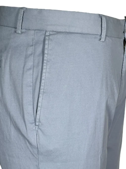 SCOTT BARBER MEN’S SAVANNAH TWILL SHORT - COUNTRY BLUE