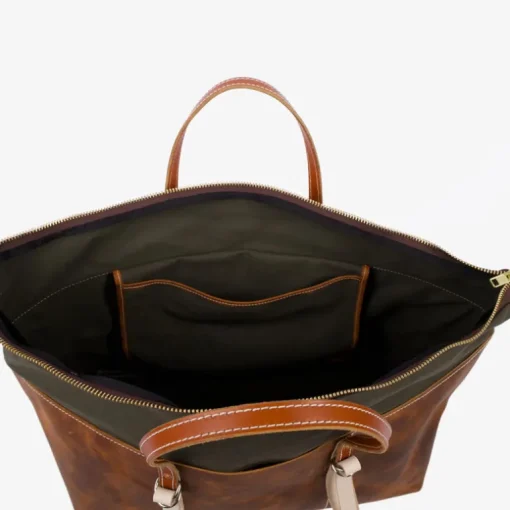 SONOMA COUNTY LEATHER - MOON MOUNTAIN WEEKENDER BAG