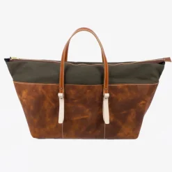 SONOMA COUNTY LEATHER - MOON MOUNTAIN WEEKENDER BAG