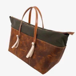 SONOMA COUNTY LEATHER - MOON MOUNTAIN WEEKENDER BAG