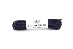 STOLEN RICHES MISSION BLUE BOOT LACES