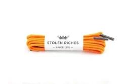 STOLEN RICHES TIQUI ORANGE BOOT LACES