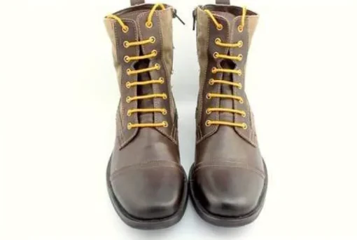 STOLEN RICHES TIQUI ORANGE BOOT LACES