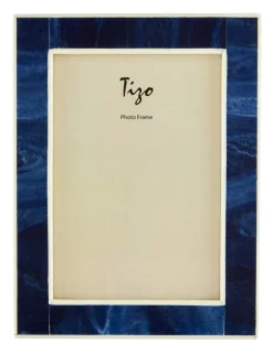 TIZO BLUE RESIN HORN FRAME