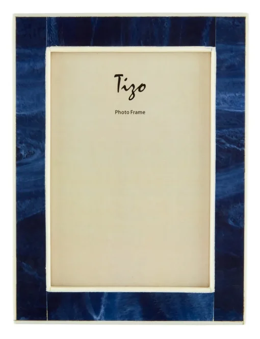 TIZO BLUE RESIN HORN FRAME