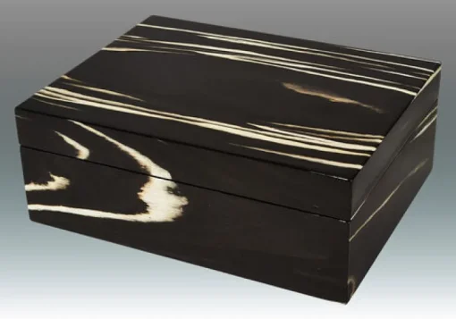 TIZO DECORATIVE BOX - BLACK ZEBRA