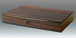 TIZO EBONY BACKGAMMON SET