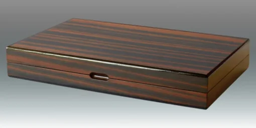 TIZO EBONY BACKGAMMON SET