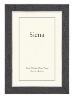 TIZO SHAGREEN SIENA SILVERPLATE FRAME - BLACK