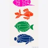 VILAGALLO FISHES SCARF