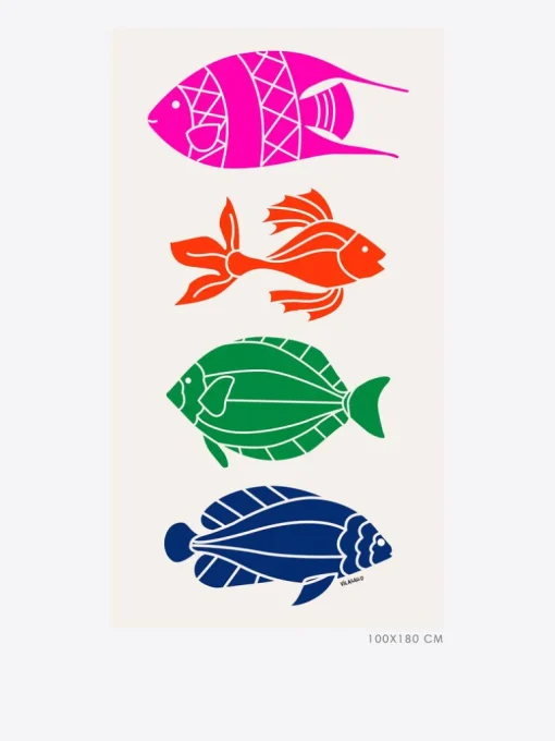 VILAGALLO FISHES SCARF