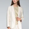 VILAGALLO HANNAH BLAZER - GOLDEN