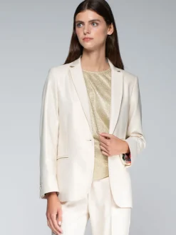 VILAGALLO HANNAH BLAZER - GOLDEN