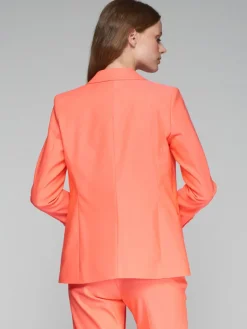 VILAGALLO HARLOW BLAZER - BRIGHT ORANGE