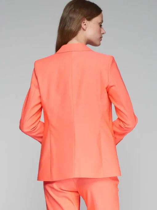 VILAGALLO HARLOW BLAZER - BRIGHT ORANGE