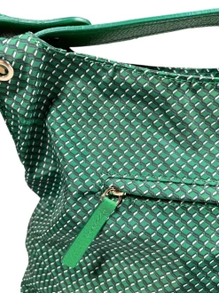VISONA CHANTAL HOBO BAG - GREEN
