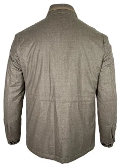 WATERVILLE QUILT-LINED FIELD COAT - TAN