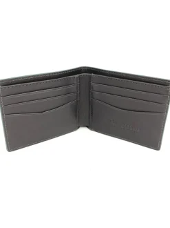 W.KLEINBERG ALLIGATOR BIFOLD WALLET - MATTE FOREST GREEN